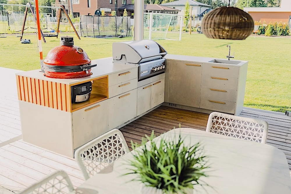 Allt i 1 lättviktigts utekök