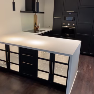 Kök med microcement