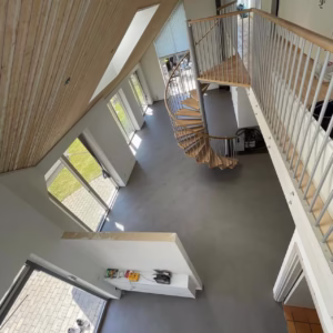 Betonggolv med microcement