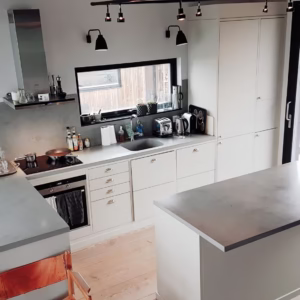 L-kök | Måttbeställda betongskivor till köket