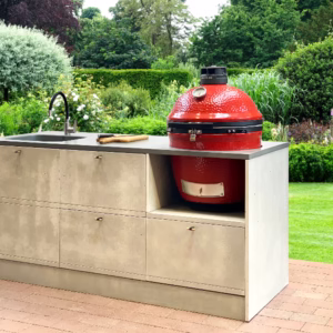 Utomhuskök i lätt betong - modulkök